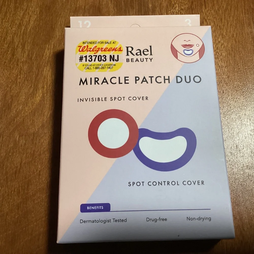 Rael Beauty Miracle Patch Duo Invisible Spot Cover Bundle New